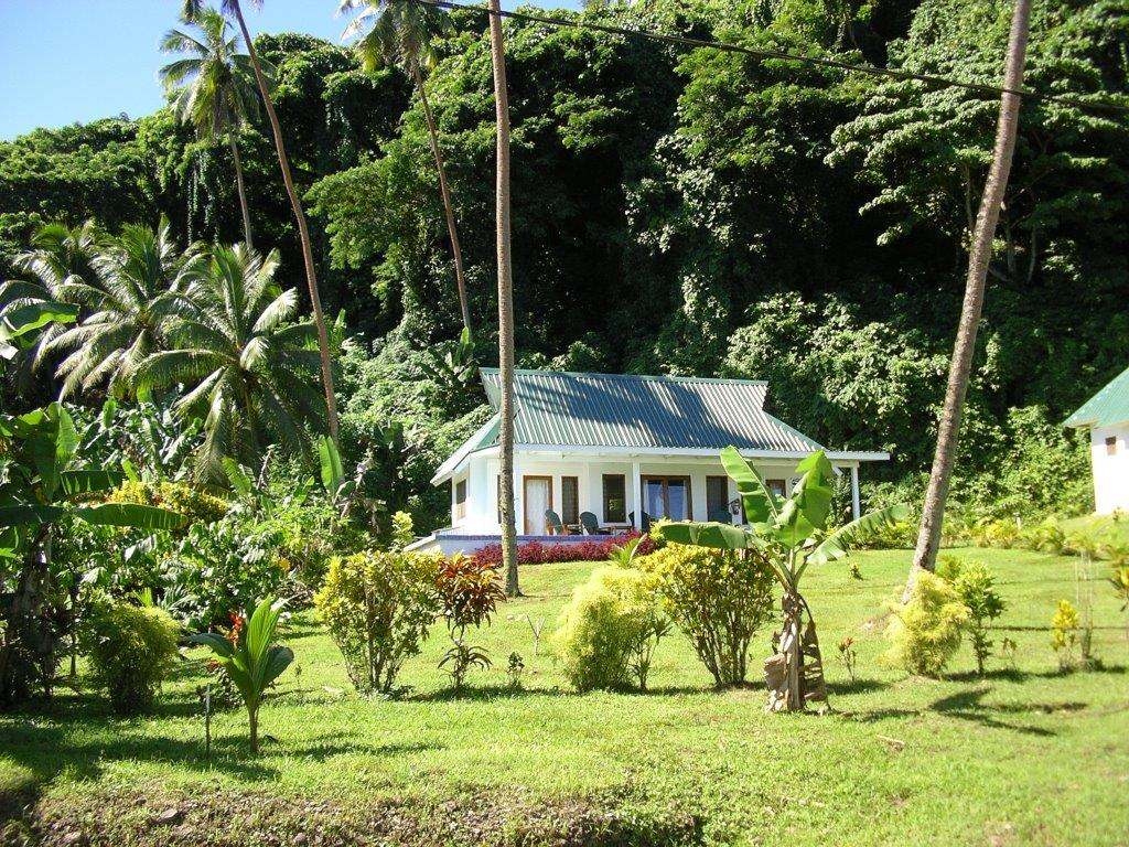 The exterior of a Bayview Garden Villa at Daku Resort, Savusavu.