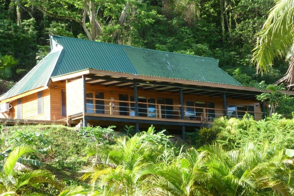 The exterior of Villa Hazel at Daku Resort, Savusavu.