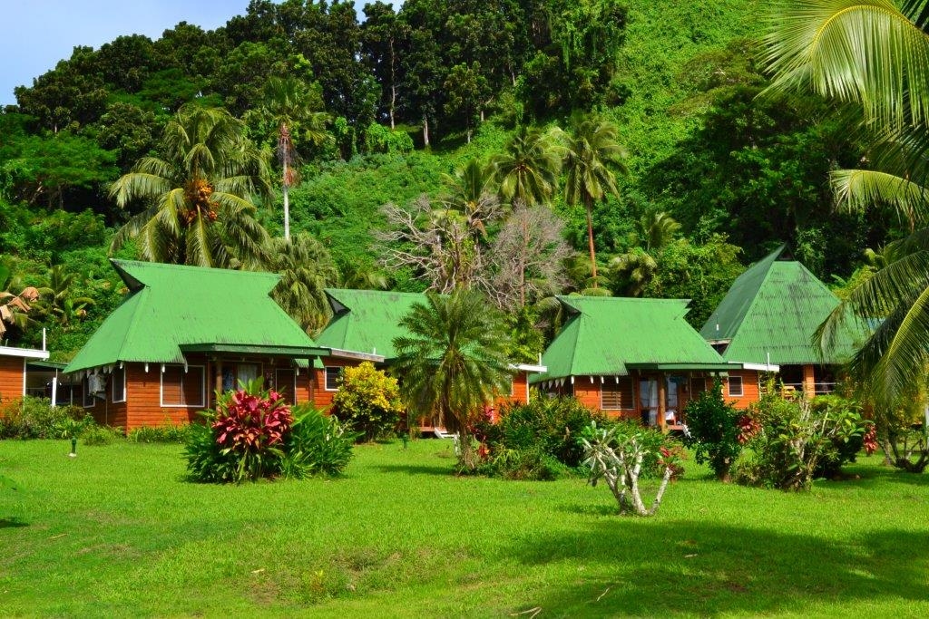 An assortment of Ocean Bures at Daku Resort, Savusavu.