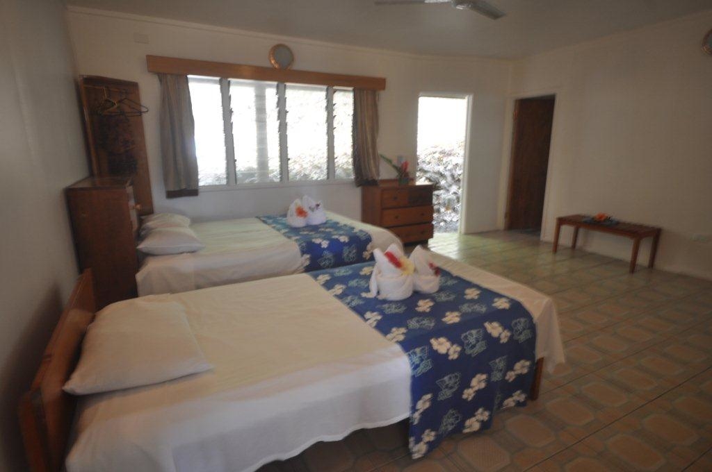 The third bedroom of the Pool House at Daku Resort, Savusavu.